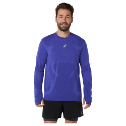 Футболка Asics Road Seamless LS Top M - фіолетова