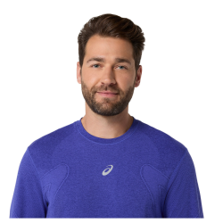 Футболка Asics Road Seamless LS Top M - фіолетова