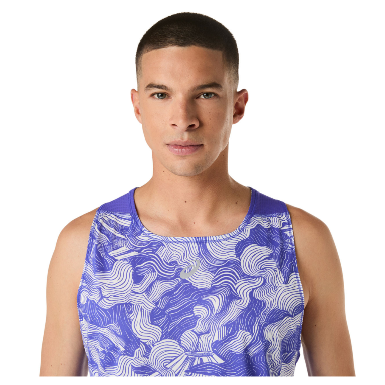 Майка Asics Fujitrail Singlet M - фіолетова