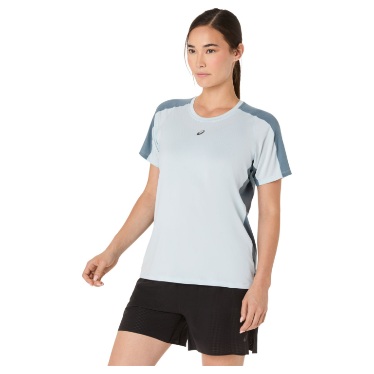 Футболка Asics Fujitrail Elite SS Top W - синя