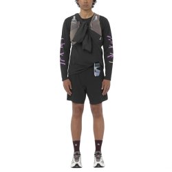 Футболка Salomon ShKout Core Ls Tee Gfx M - чорна
