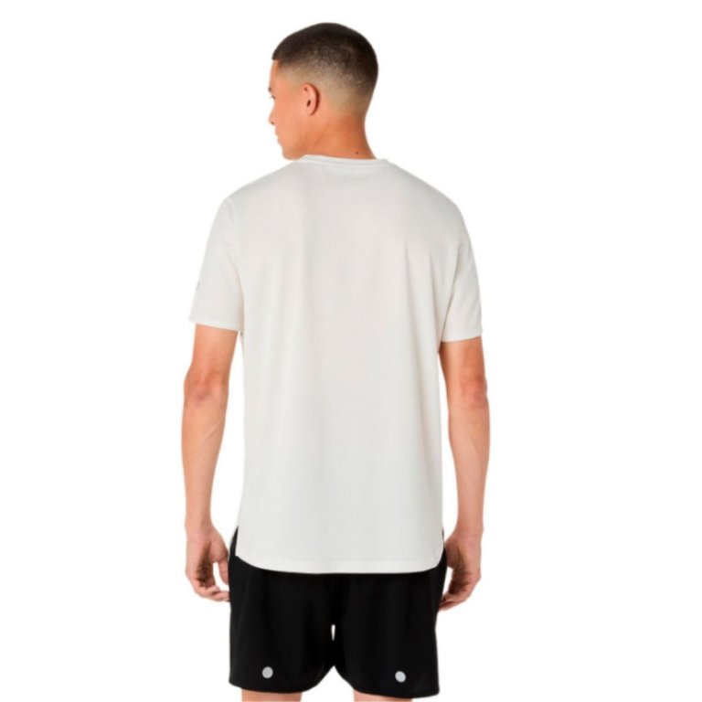 Футболка Asics Fujitrail Logo SS Top M - біла
