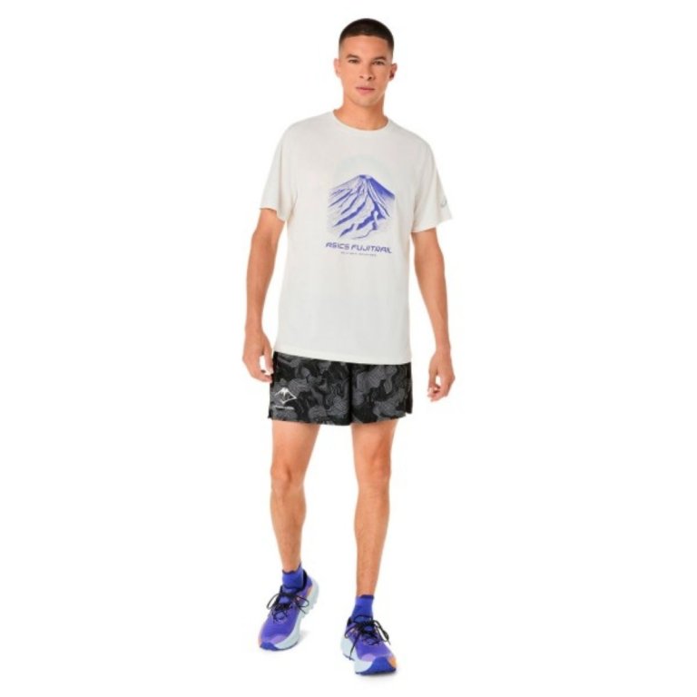 Футболка Asics Fujitrail Logo SS Top M - біла