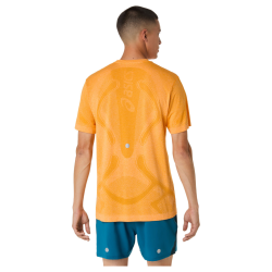 Футболка Asics Road Seamless SS Top M - помаранчева