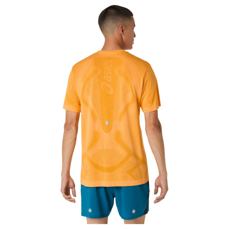 Футболка Asics Road Seamless SS Top M - помаранчева