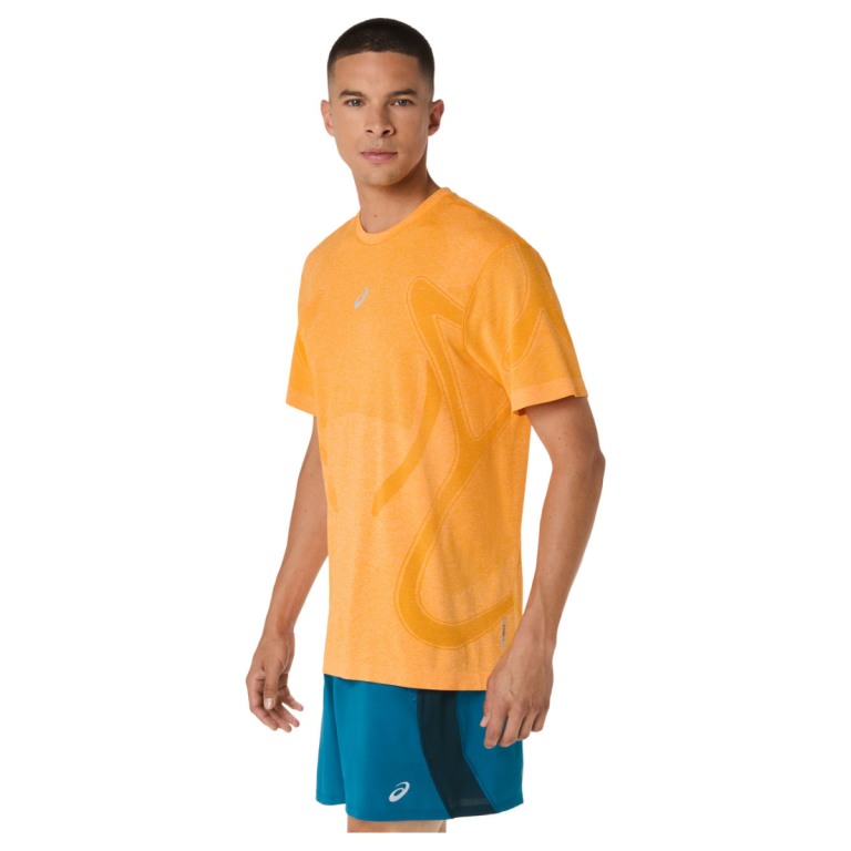 Футболка Asics Road Seamless SS Top M - помаранчева
