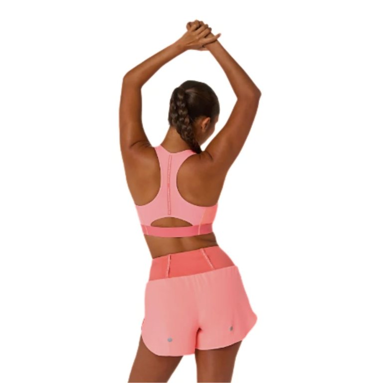 Компресійний бюстгальтер Asics Road Compression Bra W - рожевий