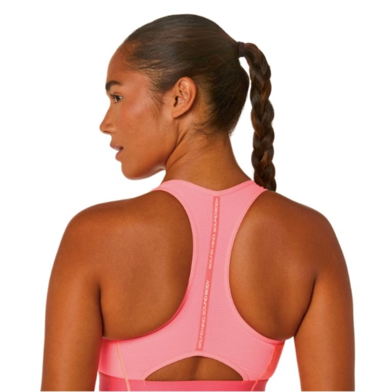 Компресійний бюстгальтер Asics Road Compression Bra W - рожевий