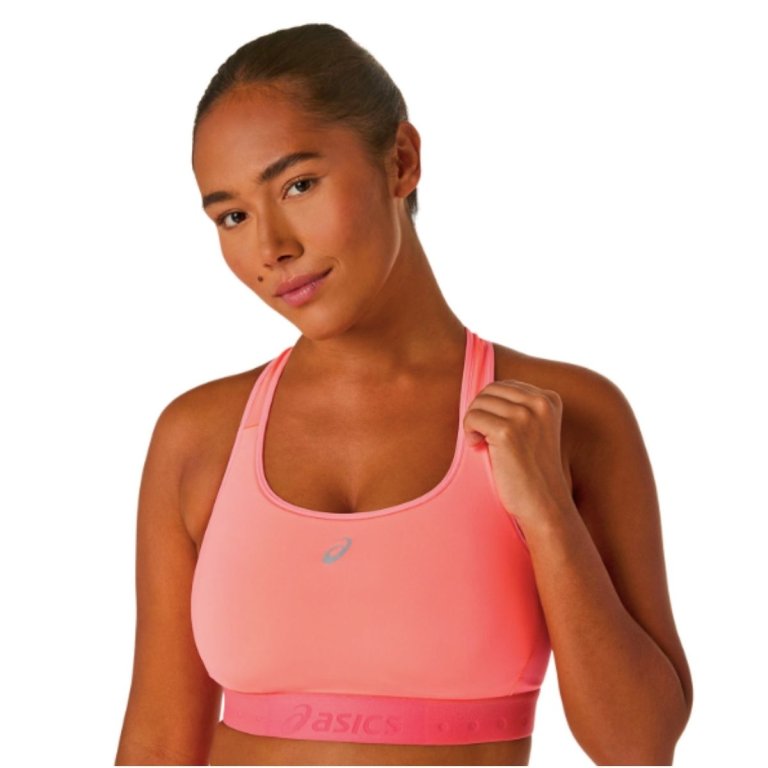 Компресійний бюстгальтер Asics Road Compression Bra W - рожевий