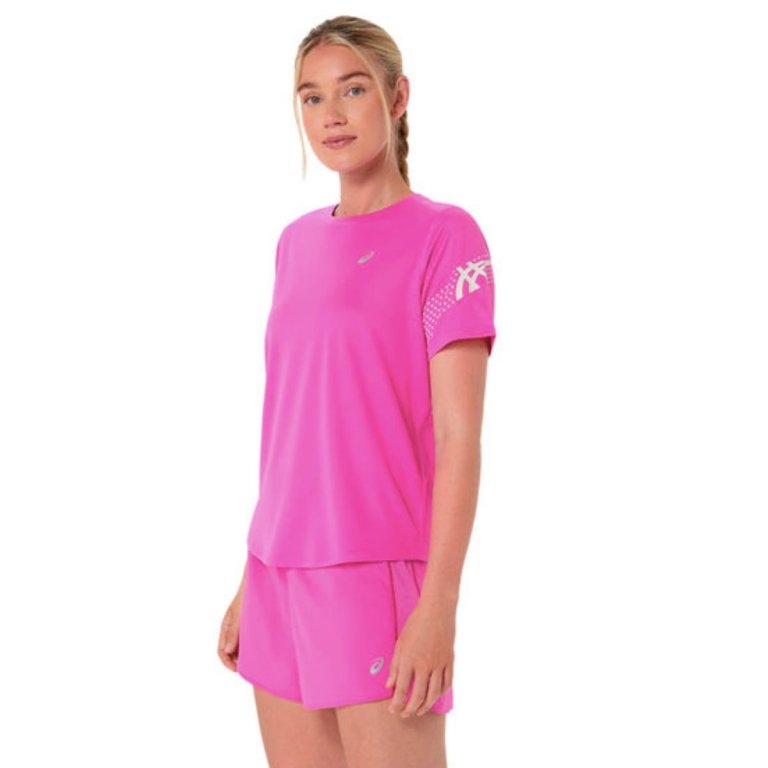 Футболка Asics Icon SS Top W - рожева