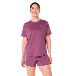 Футболка Asics Icon SS Top W - фіолетова