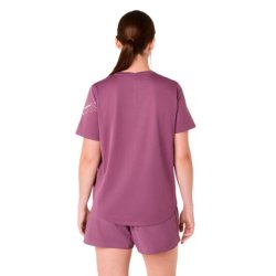 Футболка Asics Icon SS Top W - фіолетова