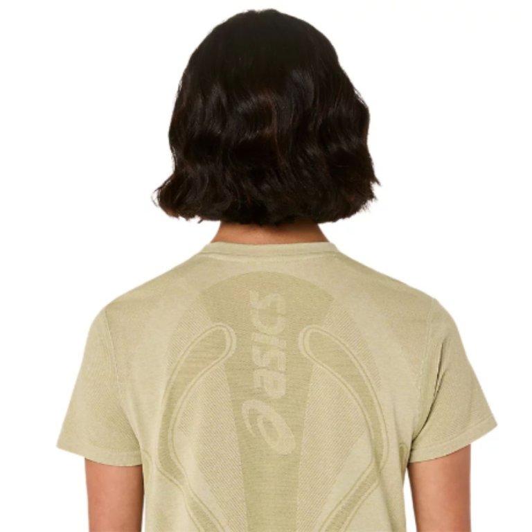 Футболка Asics Road Seamless SS Top W - зелена