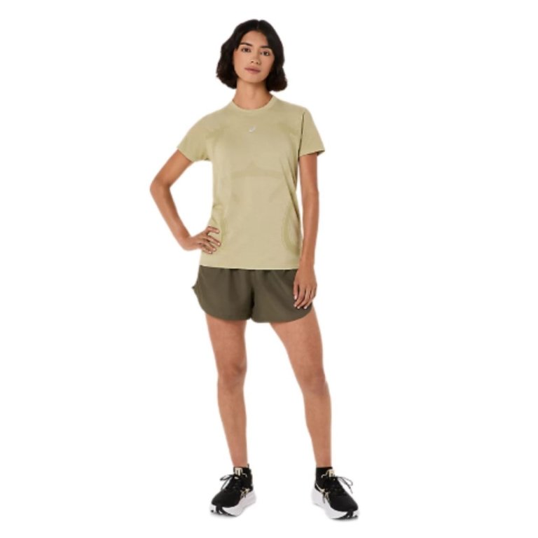 Футболка Asics Road Seamless SS Top W - зелена
