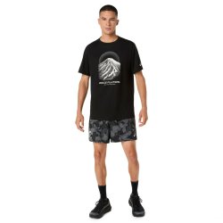Футболка Asics Fujitrail Logo Ss Top M - чорна