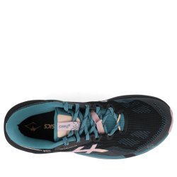 Кросівки Asics Trabuco 14 GTX W - чорно/рожево/зелені