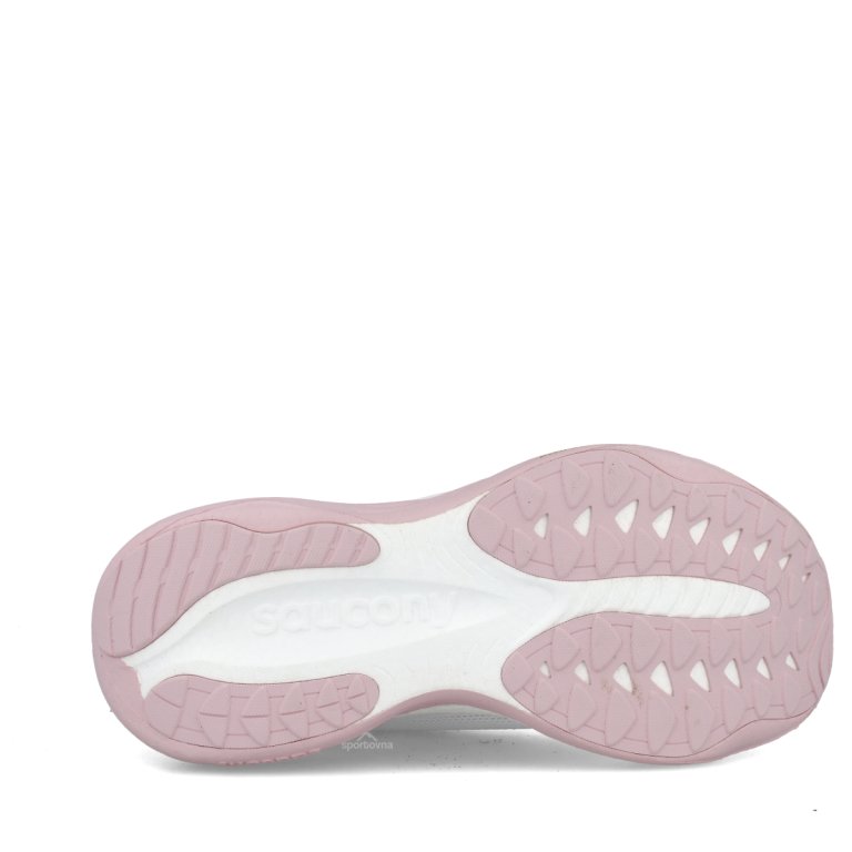 Saucony Ride 19 Wide W - білий