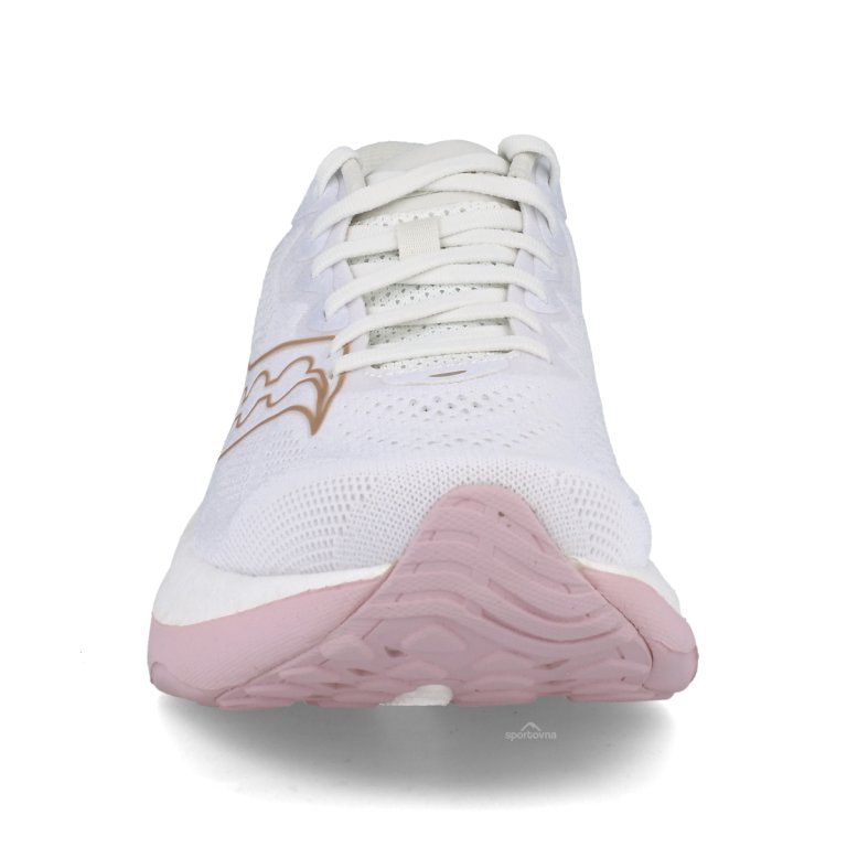Saucony Ride 19 Wide W - білий