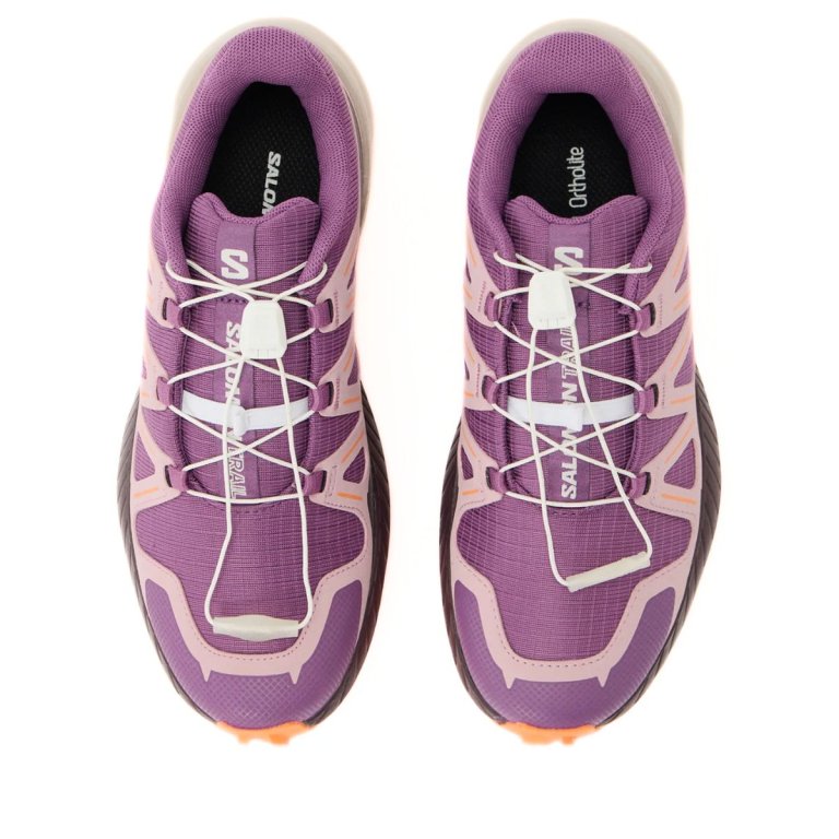КРосівки Salomon Speedcross Peak W - фіолетово/помаранчеві