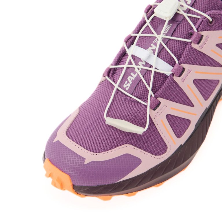 КРосівки Salomon Speedcross Peak W - фіолетово/помаранчеві
