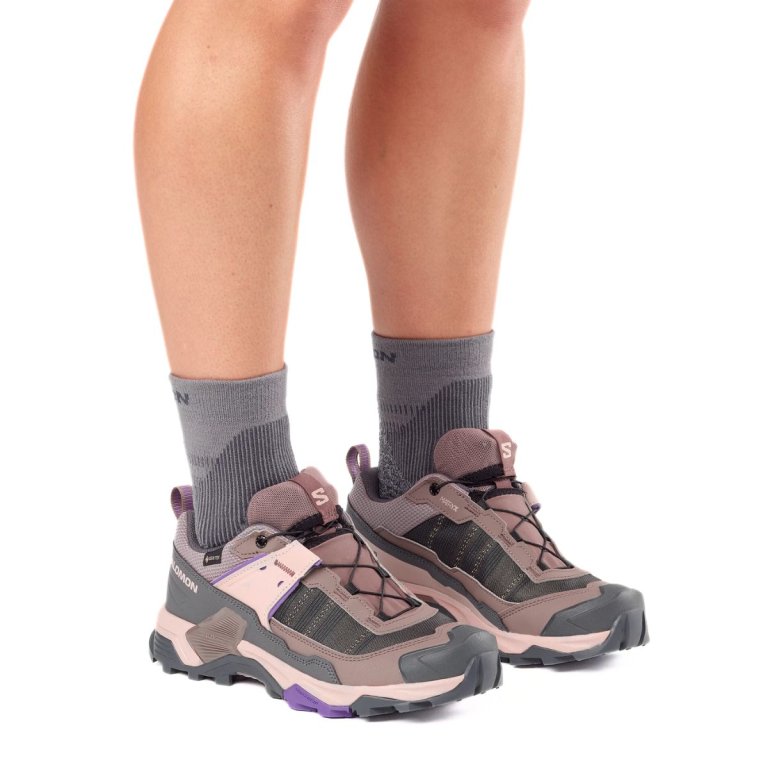 Взуття Salomon X Ultra 5 GTX W - рожеве
