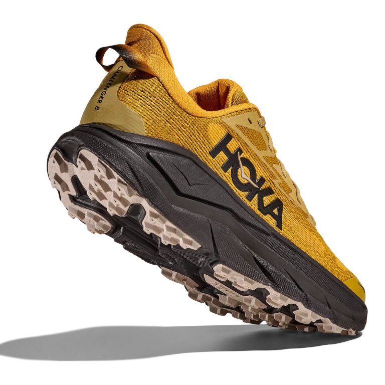 Кросівки Hoka Challenger 8 M - жовто/коричнево/чорні