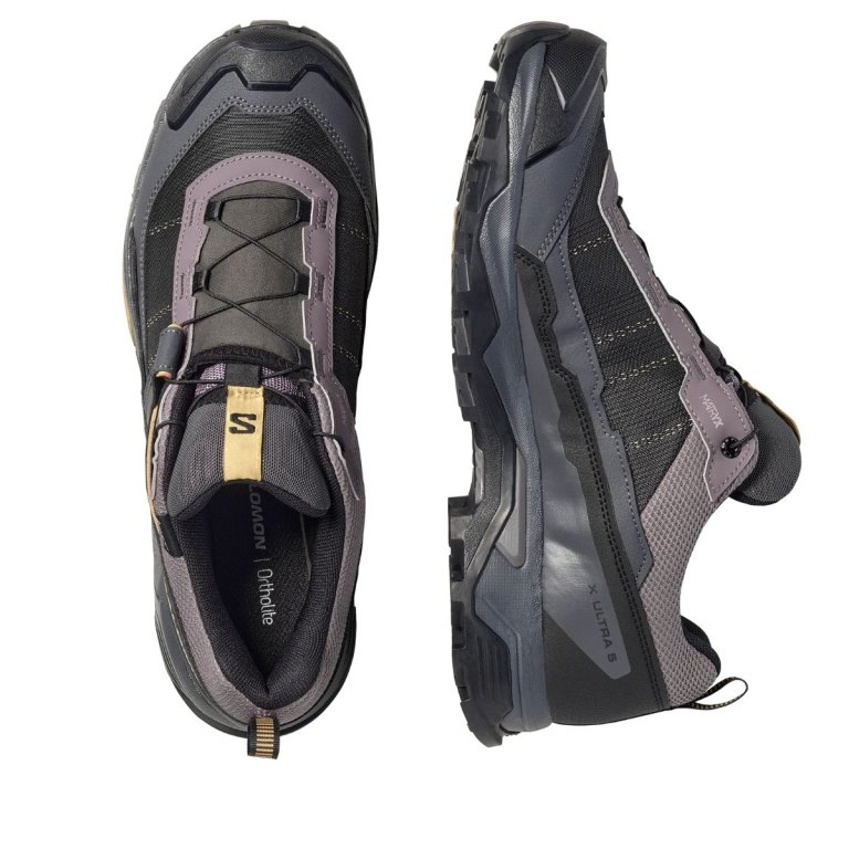 Взуття Salomon X Ultra 5 GTX M - синьо/фіолетові