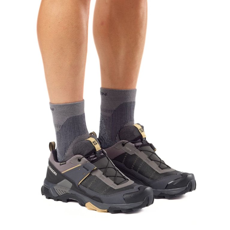 Взуття Salomon X Ultra 5 GTX M - синьо/фіолетові