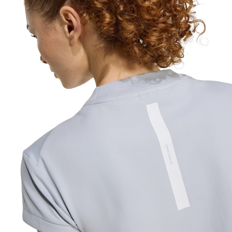 Футболка Adidas Z.N.E. Baby Tee W - сіра