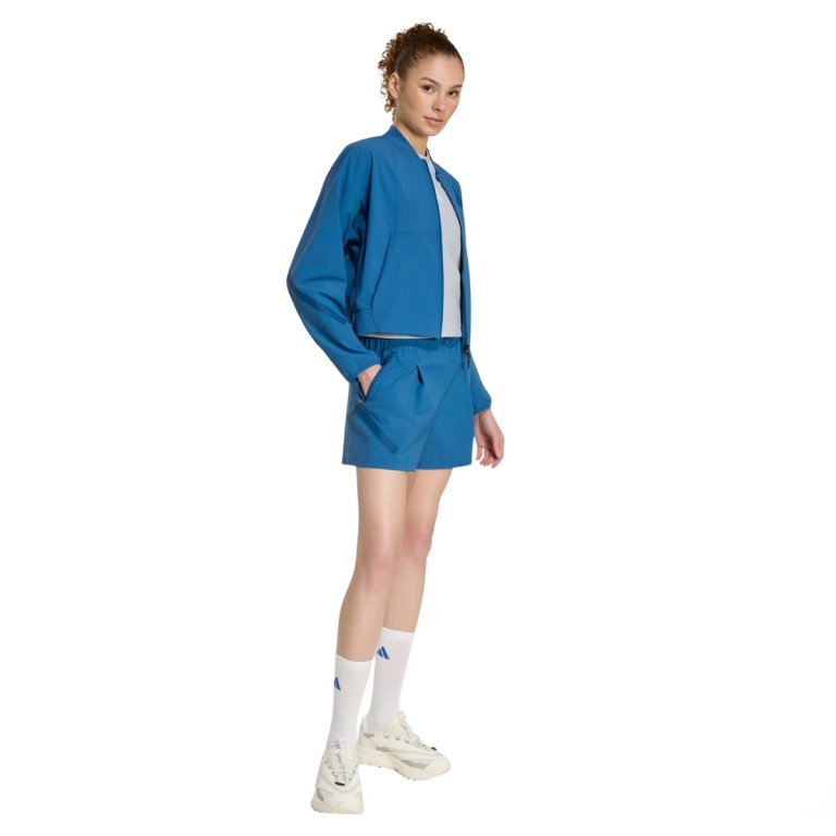 Футболка Adidas Z.N.E. Baby Tee W - сіра