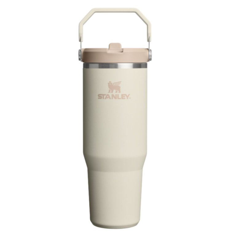 Термочашка Stanley IceFlow™ Flip Straw 2.0 Tumbler 890 ml - бежева