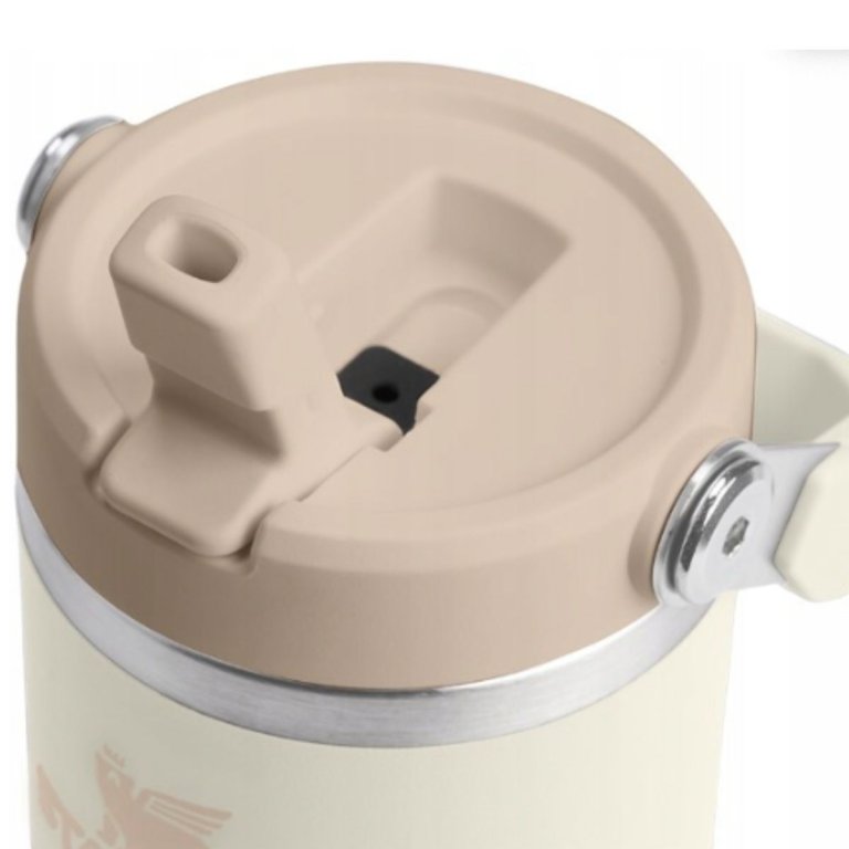 Термочашка Stanley IceFlow™ Flip Straw 2.0 Tumbler 890 ml - бежева