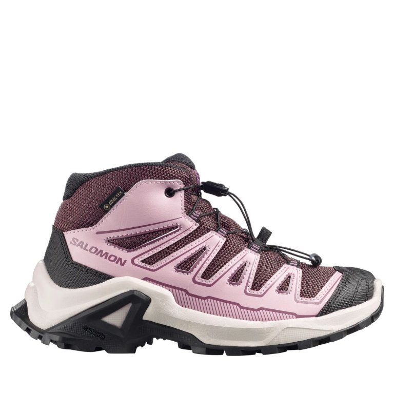 Salomon X Ultra Mid GTX J - рожева