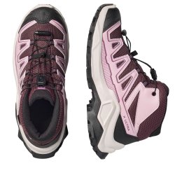 Salomon X Ultra Mid GTX J - рожева