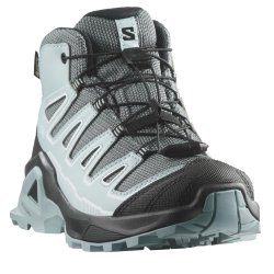 Взуття Salomon X Ultra Mid GTX J - чорний/синій