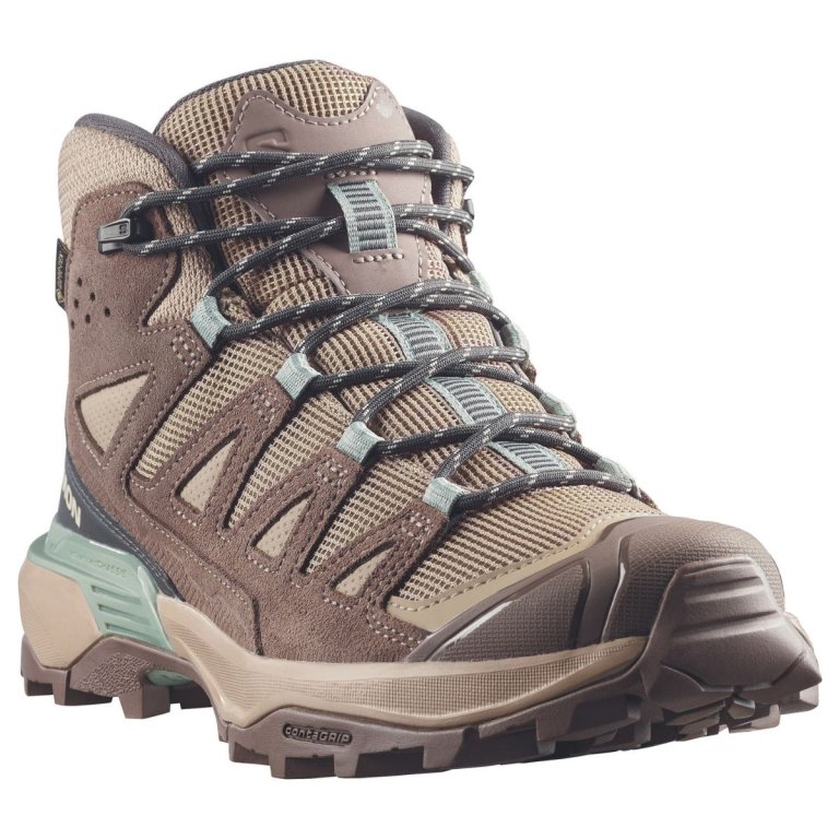 Черевики Salomon X Ultra 360 Leather Mid GTX W - коричневі