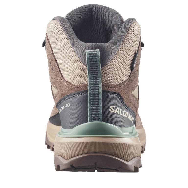 Черевики Salomon X Ultra 360 Leather Mid GTX W - коричневі