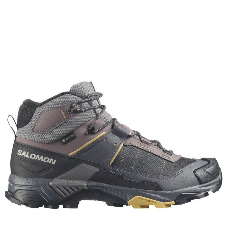 Salomon X Ultra 5 Mid Wide GTX M - сірий