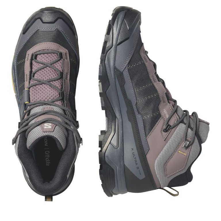 Salomon X Ultra 5 Mid Wide GTX M - сірий