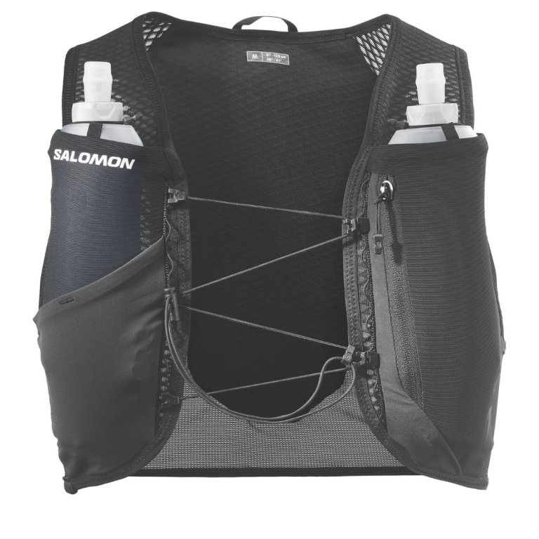 Жилет Salomon Gravel Skin 4 з пляшками - чорний