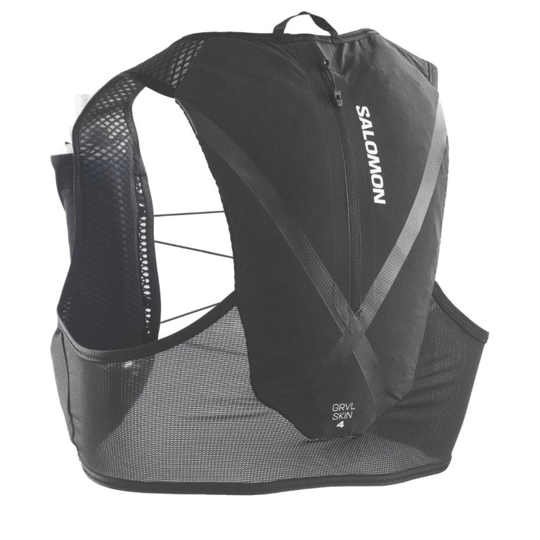 Жилет Salomon Gravel Skin 4 з пляшками - чорний