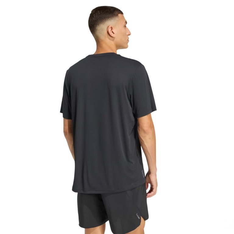 Футболка Adidas Running Essentials Tee M - чорна