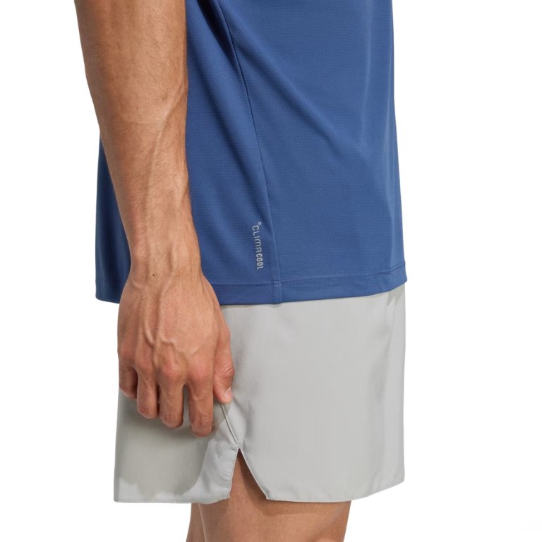 Футболка Adidas Running Essentials Tee M - синя