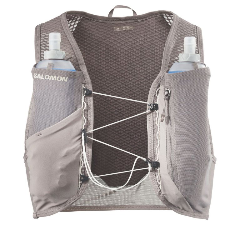 Жилет Salomon Gravel Skin 4 з пляшками - сірий