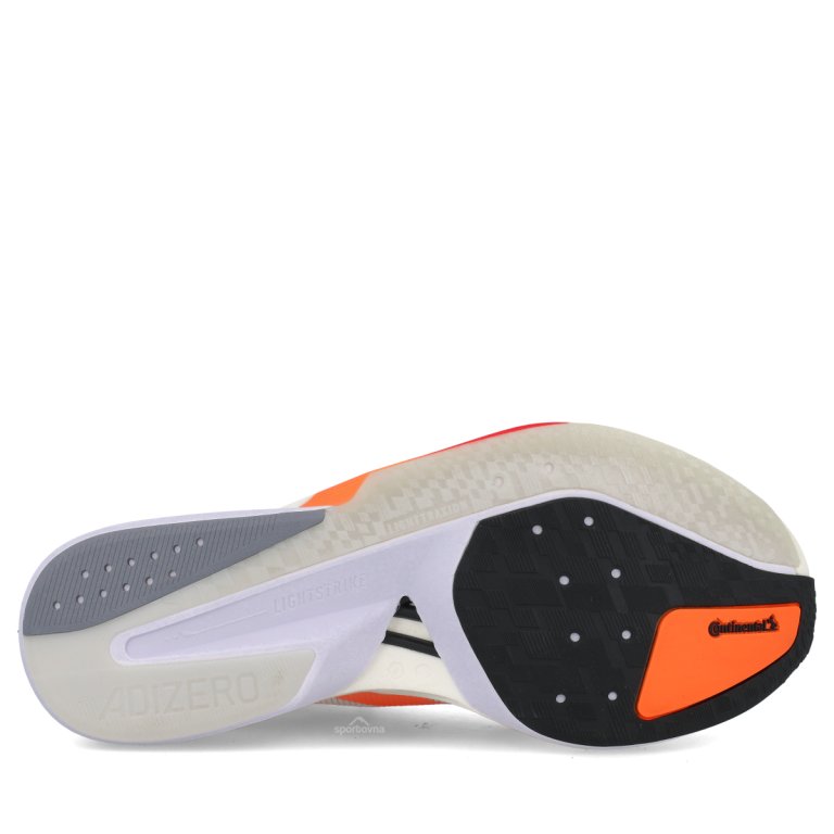 Кросівки Adidas Adizero Boston 13 M - біло/помаранчеві