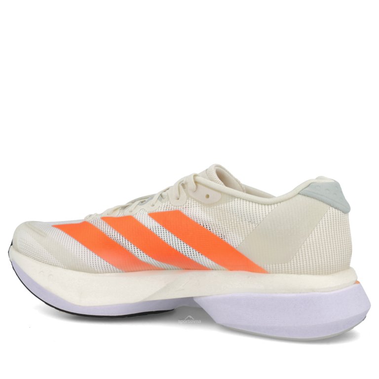 Кросівки Adidas Adizero Boston 13 M - біло/помаранчеві