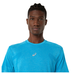 Футболка Asics Road Seamless SS Top M - синя