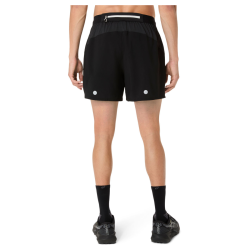 Шорти Asics Fujitrail All Over Print 5In Short M - чорні