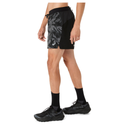 Шорти Asics Fujitrail All Over Print 5In Short M - чорні