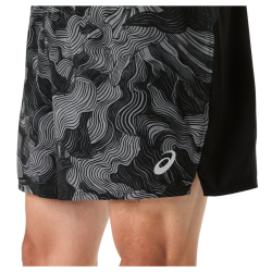 Шорти Asics Fujitrail All Over Print 5In Short M - чорні